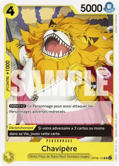 Chavipère OP06-110 P1 One Piece Card the Best