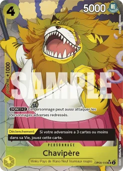 Chavipère OP06-110 P3 One Piece Card the Best