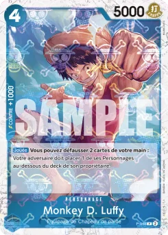 Monkey D. Luffy P-055 P1 One Piece Card the Best