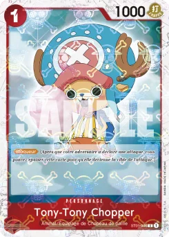 Tony-Tony Chopper ST01-006 P2 One Piece Card the Best