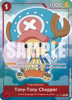 Tony-Tony Chopper ST01-006 P3 One Piece Card the Best