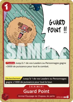 Guard Point ST01-014 P1 One Piece Card the Best