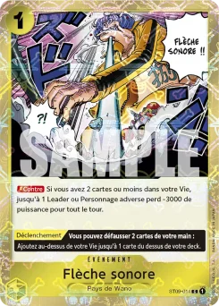 Flèche sonore ST09-014 P2 One Piece Card the Best