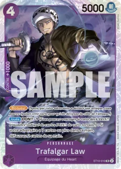 Trafalgar Law ST10-010 P1 One Piece Card the Best