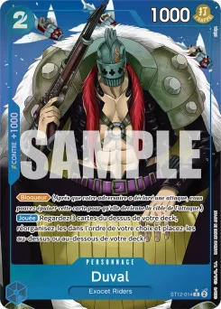 Duval ST12-014 P3 One Piece Card the Best