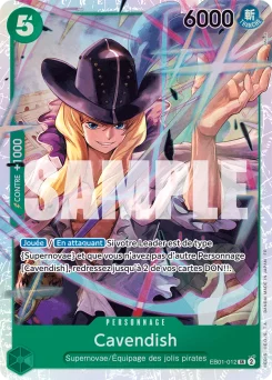Cavendish EB01-012 R1 One Piece Card the Best vol.2