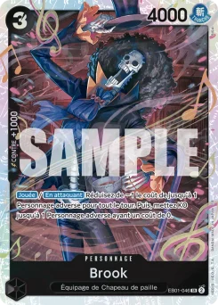 Brook EB01-046 R1 One Piece Card the Best vol.2