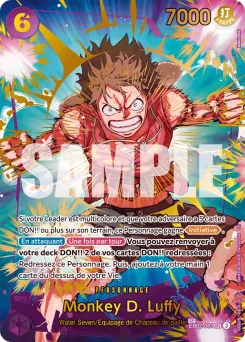 Monkey D. Luffy EB02-061 P3 One Piece Card the Best vol.2