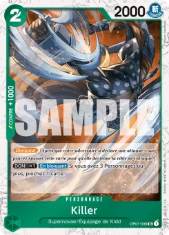 Killer OP01-039 P1 One Piece Card the Best vol.2