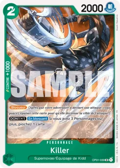 Killer OP01-039 R1 One Piece Card the Best vol.2