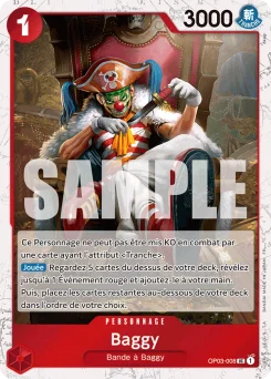 Baggy OP03-008 P1 One Piece Card the Best vol.2