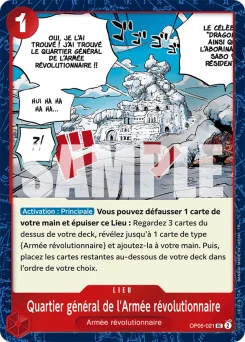 Quartier général de l'Armée révolutionnaire OP05-021 P1 One Piece Card the Best vol.2