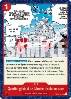 Quartier général de l'Armée révolutionnaire OP05-021 R1 One Piece Card the Best vol.2