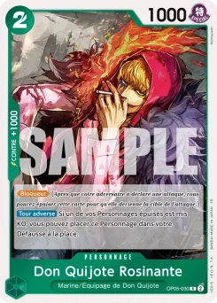 Don Quijote Rosinante OP05-030 R1 One Piece Card the Best vol.2