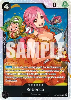 Rebecca OP05-091 R1 One Piece Card the Best vol.2