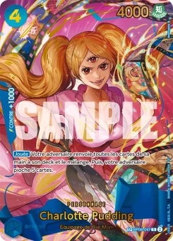 Charlotte Pudding OP06-047 P3 One Piece Card the Best vol.2