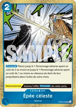 Épée céleste OP06-056 P4 One Piece Card the Best vol.2