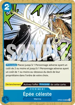 Épée céleste OP06-056 R2 One Piece Card the Best vol.2