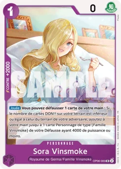 Sora Vinsmoke OP06-063 R1 One Piece Card the Best vol.2
