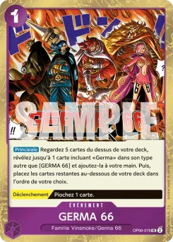 GERMA 66 OP06-078 P1 One Piece Card the Best vol.2