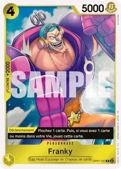 Franky OP07-107 R1 One Piece Card the Best vol.2