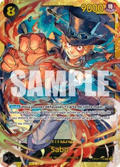 Sabo OP07-118 R1 One Piece Card the Best vol.2