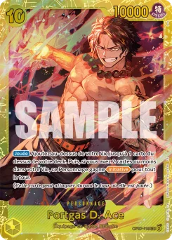 Portgas D. Ace OP07-119 R1 One Piece Card the Best vol.2