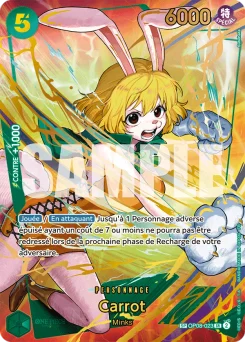 Carrot OP08-023 P1 One Piece Card the Best vol.2