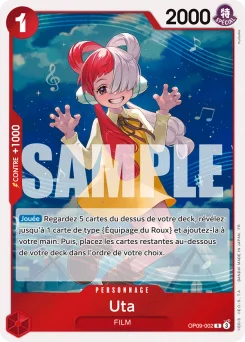 Uta OP09-002 R1 One Piece Card the Best vol.2