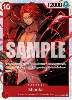 Shanks OP09-004 R1 One Piece Card the Best vol.2
