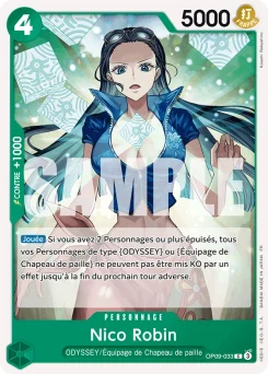 Nico Robin OP09-033 R1 One Piece Card the Best vol.2