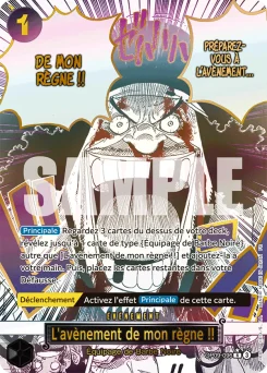 L'avènement de mon règne !! OP09-096 P1 One Piece Card the Best vol.2