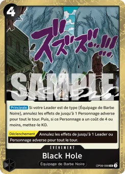 Black Hole OP09-098 P1 One Piece Card the Best vol.2