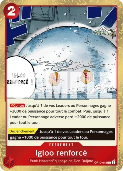 Igloo renforcé OP10-018 P1 One Piece Card the Best vol.2