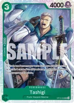 Tashigi OP10-032 R1 One Piece Card the Best vol.2