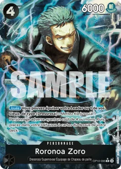 Roronoa Zoro OP10-095 P1 One Piece Card the Best vol.2