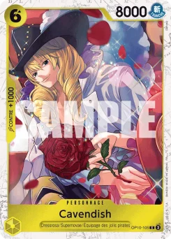 Cavendish OP10-105 P1 One Piece Card the Best vol.2