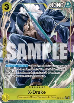 X-Drake OP10-114 P2 One Piece Card the Best vol.2
