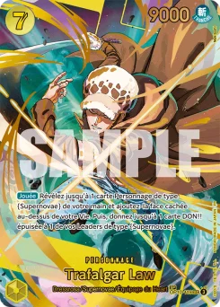 Trafalgar Law OP10-119 P3 One Piece Card the Best vol.2