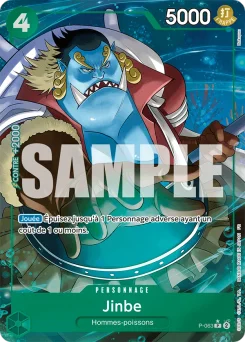 Jinbe P-063 P2 One Piece Card the Best vol.2