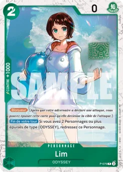 Lim P-079 P1 One Piece Card the Best vol.2