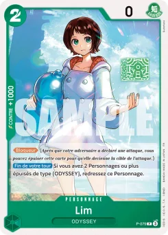 Lim P-079 R1 One Piece Card the Best vol.2