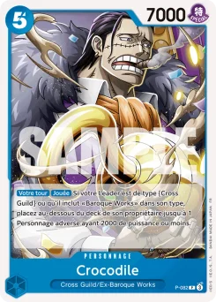 Crocodile P-082 R1 One Piece Card the Best vol.2