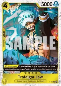 Trafalgar Law P-088 P1 One Piece Card the Best vol.2