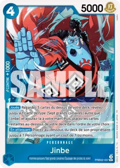 Jinbe PRB02-007 One Piece Card the Best vol.2