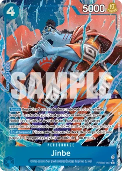 Jinbe PRB02-007 P1 One Piece Card the Best vol.2