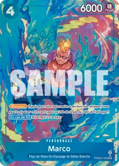 Marco PRB02-008 P1 One Piece Card the Best vol.2