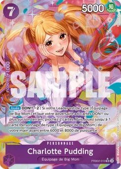Charlotte Pudding PRB02-010 P1 One Piece Card the Best vol.2