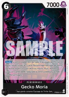 Gecko Moria PRB02-013 One Piece Card the Best vol.2