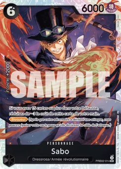 Sabo PRB02-014 One Piece Card the Best vol.2